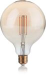 Ideal Lux Sursa luminoasa E27 VINTAGE 04W GLOBO D125 AMBRA 2200k (151724 IDEAL LUX)