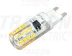 TRACON Sursa de lumina LED cu invelis din silicon LG9S3NW 230 VAC, 3 W, 4000 K, G9, 180 lm, 360°, EEI=A+ (LG9S3NW)