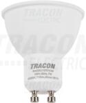 TRACON Sursa de lumina spot cu LEDSMD, carcasa din mat. plastic SMDGU1075YCW 230 VAC, 50 Hz, GU10, 7 W, 710 lm, 6500 K, 120°, EEI=A+ (SMDGU1075YCW)