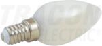 TRACON Sursa de lumina LED, tip lumanare, racire cu ulei LOCE144NW 230 V, 50 Hz, E14, 4 W, C35, 4500 K, 400 lm (LOCE144NW)
