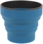 LIFEVENTURE Cana pliabilă din silicon Ellipse Flexi Mug 350 ml, albastru marin