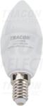 TRACON Sursa de lumina LED, lumanare, cu LED SAMSUNG LGYS8NW 230V, 50Hz, 8W, 4000K, E14, 600lm, 180°, C37, SAMSUNG chip, EEI=A+ (LGYS8NW)