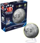 Ravensburger Puzzle 3D Luna Lumineaza In Intuneric, 72 Piese (RVS3D11586)