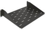 Gewiss 19'' Fixed Shelf - Depth 360mm - 2u - Black (gw38608)