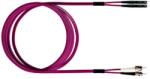 Schrack FO Patch Cord Premium, Duplex, E2000/ST, G50/125 OM4, 7, 5m (HEL24ET07V)
