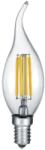 TRIO Bec LED forma lumanare clar Filament BA35 CL 4-35W 2700K (400lm) E14 (990-400)