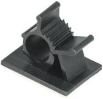IEK Clip self-adhesive KC-10 Negru (24 pcs) (UHP40-D10-K02)