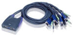 ATEN KVMP Switch USB, VGA/Audio Cable, 4 port, 1, 8m (CS64UZ-AT)