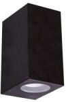STRÜHM Gamp D 150x68 mm fekete két irányba világító oldalfali lámpa GU-10-es foglalattal (4006)