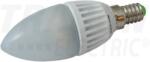 TRACON Sursa de lumina LED, forma delumanare, opal LGY5NW 230 V, 50 Hz, 5 W, 4000 K, E14, 380 lm, 250° (LGY5NW)