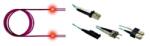Schrack FO LED Patch Cord Premium, Duplex, LCD/LCD, G50/125, OM3, 2m (HEL23LL02L)