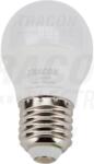 TRACON Sursa de lumina LED, formasferica, cu LED SAMSUNG LGS455W 230V, 50Hz, 5W, 3000K, E27, 380lm, 180°, G45, SAMSUNG chip, EEI=A+ (LGS455W)