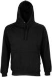 Naprotect Hanorac UNISEX cu Fleece si gluga negru (5116)