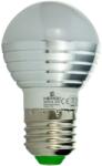 Lohuis Lighting Bec LED HEPOL RGB&More, forma sferic, E27, 3W, 20000 ore, telecomanda (5948668030319)