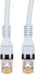 Schrack Patchcablu Cat. 6a push pull ecranat RJ45 gri 10GB, LS0H, 3, 0m (H6GPG03K0G)