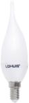 Lohuis Lighting Bec LED LOHUIS ECOLINE, forma lumanare fantezie, E14, 5W, 30000 ore, lumina rece (5948668024943)