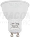 TRACON Sursa de lumina spot cu LEDSMD, carcasa din mat. plastic SMDGU1075YW 230 VAC, 50 Hz, GU10, 7 W, 690 lm, 3000 K, 120°, EEI=A+ (SMDGU1075YW)