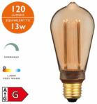 där lighting group Sursa de iluminat (Pack of 5) LED Rustika Light Bulb (Lamp) ES/E27 3.5W 120LM (BUL-E27-LEDV-9 DAR LIGHTING)