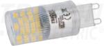 TRACON Sursă de lumină G9 cu carcasădin aluminiun230 VAC, 4 W, 4000 K, G9, 350 lm, 200°, EEI=F (LG9H4NW)