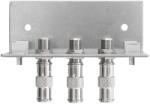 Schrack Piesa impamantare, 3 conectori, cf. EN 60728-11, QEW3-12 (HSZUEW0312)