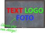 GDmatsEU - Logózott reklám lábtörlő - Szőnyeg logóval Méret: 240x115cm