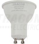 TRACON Sursa spot cu LED SMD, carcasadin mat. plastic, cu LED SAMSUNG SMDSGU105NW 230V, 50Hz, GU10, 5W, 400lm, 4000K, 120°, SAMSUNG chip, EEI=A+ (SMDSGU105NW)