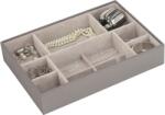Stackers Casetă pentru bijuterii Stackers cu 11 compartimente supersize gri-bej (73107)
