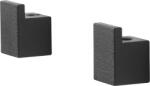 Audo Copenhagen Agățători de perete Kubus negre 2 buc (81111000659) Agatator cuier