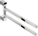 DECOR WALTHER Suport cu bare pentru prosoape Corner vertical crom dublu (0560700)