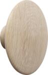 Muuto Agățătoare de perete Dots Wood 6, 5 cm lemn de stejar nuanță deschisă (DOTWO611) Agatator cuier