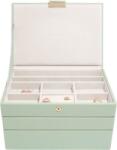 Stackers Casetă pentru bijuterii Stackers triplă classic verde salvie (74517)