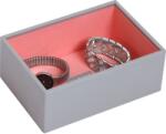 Stackers Casetă pentru bijuterii Stackers open mini gri-roșu coral (73541)