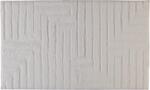 Cawo Covor mic de baie Cawo 60 x 100 cm alb cu imprimeu în relief (1004 600 60/100) Covor baie
