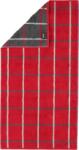 Cawö Prosop Square cu romburi 50 x 100 cm roșu (1079 50/100 27) Prosop