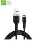GOLF Cablu incarcare micro USB 3A NEGRU, 71m GOLF (A0112765)