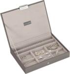 Stackers Casetă pentru bijuterii Stackers classic gri-bej cu capac mic (70962)