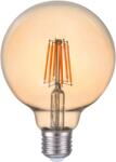 Total Green Bec LED EVO17 Filament G95 6W E27 2200K Auriu (EL0037822)