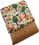 Textilbirodalom Rókás minky babatakaró - puha kényelem minden napra - textilbirodalom - 8 990 Ft