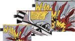 LOQI Borsete Museum Roy Lichtenstein din materiale reciclate 3 buc (ZP.RL.WH)