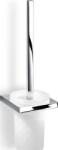 DECOR WALTHER Perie de WC Contract crom de perete cu recipient din acril (0654200)