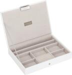 Stackers Casetă pentru bijuterii Stackers classic alb-bej cu capac mic (70957)