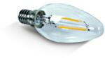 Schrack LED Lumanare Retro, clar, E14, 1, 8W, 3000K, 225lm (LID13316)
