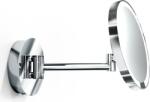 Decor Walther Oglindă cosmetică cu efect de lupă x5 Just Look Plus crom de perete cu intrare USB (0125600)