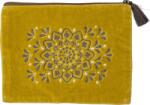 Bloomingville Geantă pentru cosmetice Stefania 20 x 27 cm galbenă (82058117)