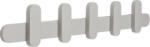 Hübsch Cuier tip bandă Merry 80 cm gri-deschis (21602) Agatator cuier