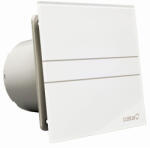 CATA E-100 G Szellőztető ventilátor fehér üveg előlapos