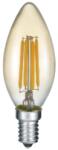TRIO Bec LED Filament forma lumanare B35 Auriu(Gold) 4-27W 2700K (280lm) E14 (989-479)