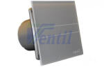 CATA E-100 G Szellőztető ventilátor ezüst üveg előlapos (00900400)