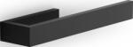 DECOR WALTHER Suport cu bare pentru prosoape Contract 25 cm negru mat (0651260)