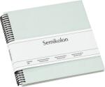 Semikolon Album foto Uni Economy mic verde mentă cu foi albe (364020)